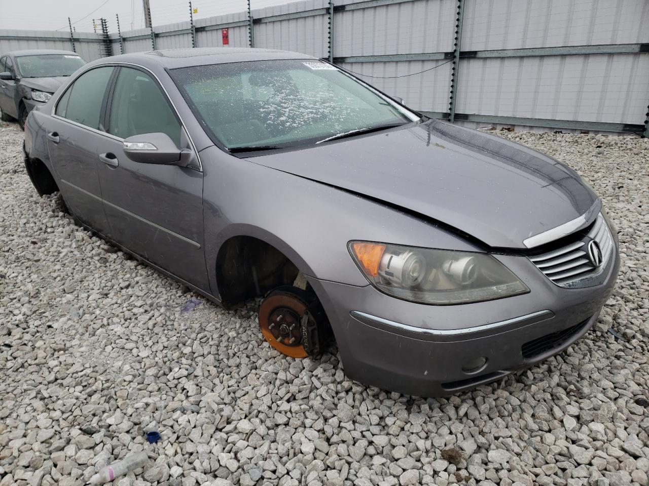 ACURA RL 2007 with VIN JH4KB16687C002252 - Photo from auction