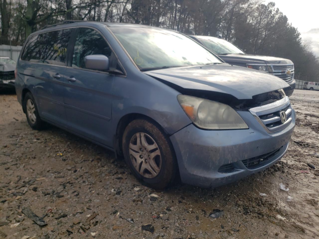 HONDA ODYSSEY 2007 with VIN 5FNRL38737B131601 - Photo from auction