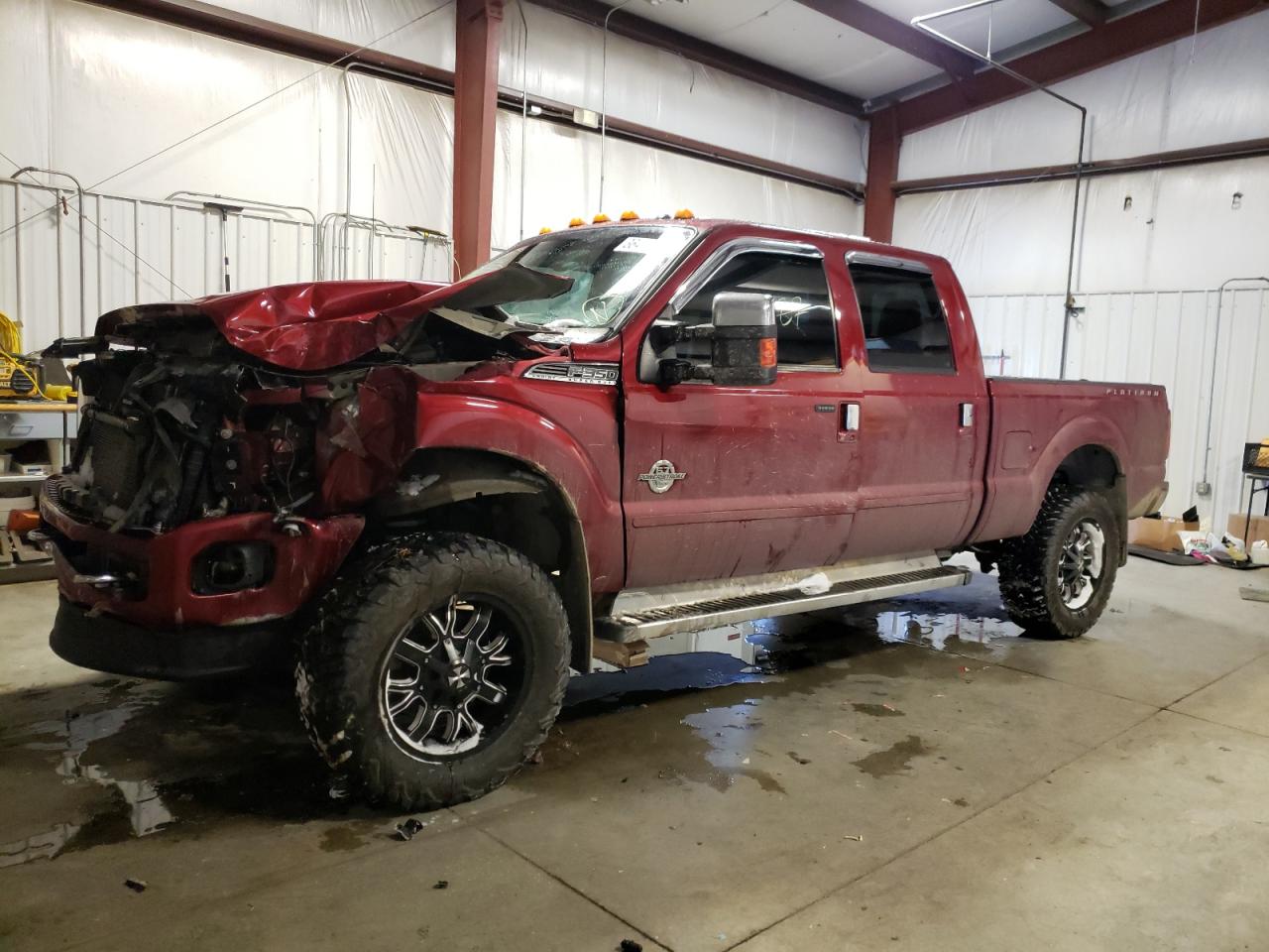 Photo 2 from auction – 2013 FORD F350 SUPER with VIN 1FT8W3BT2DEB60108