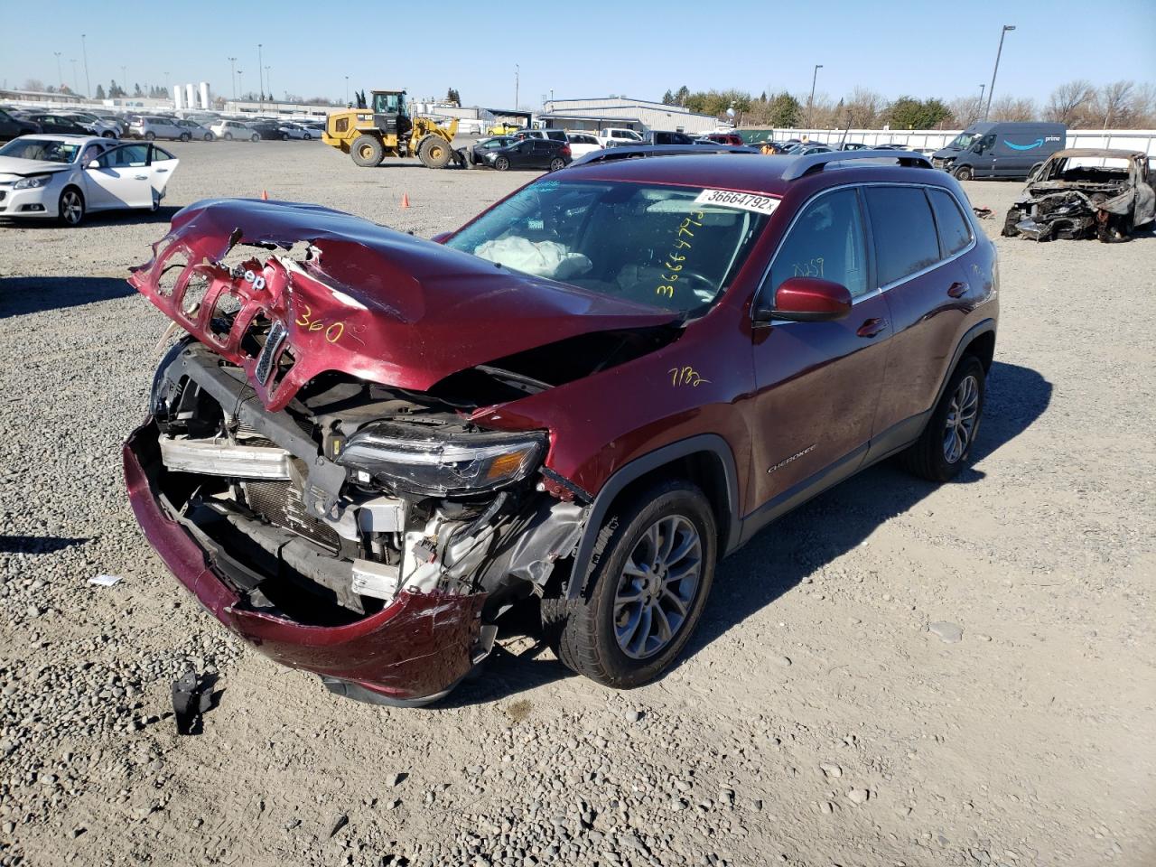 Photo 2 from auction – 2019 JEEP CHEROKEE L with VIN 1C4PJLLB8KD154476