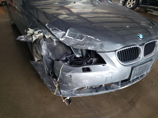 Photo 9 from auction – 2006 BMW 525 I with VIN WBANE53596CK80100