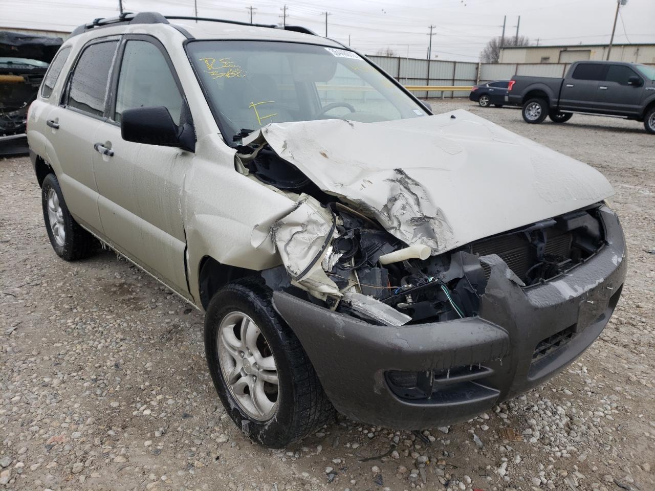 KIA SPORTAGE E 2007 with VIN KNDJF723X77437461 - Photo from auction