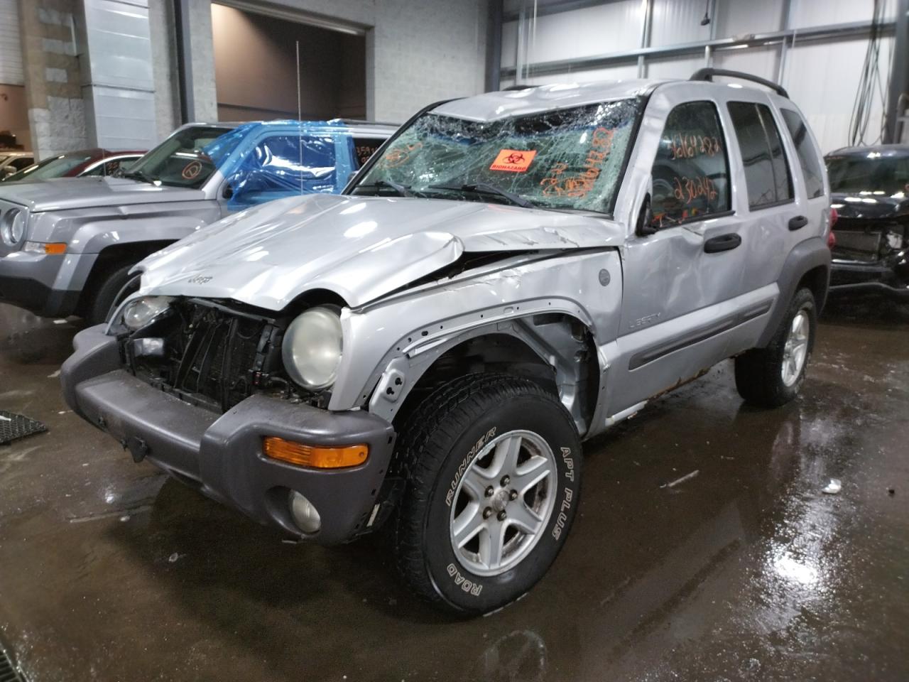 Photo 2 from auction – 2004 JEEP LIBERTY SP with VIN 1J4GL48K34W183233