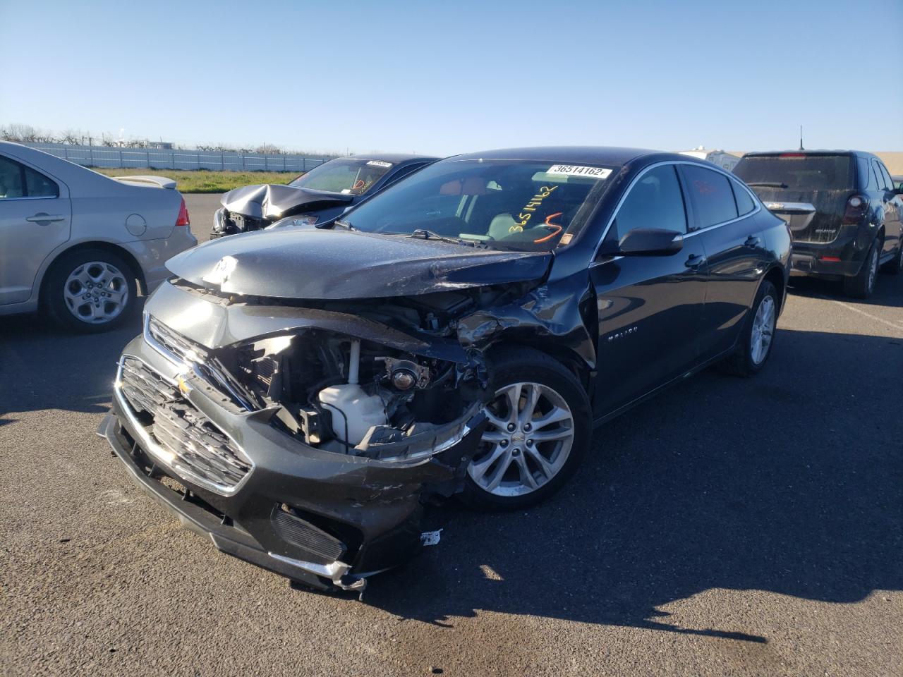Photo 2 from auction – 2018 CHEVROLET MALIBU LT with VIN 1G1ZD5ST0JF231603
