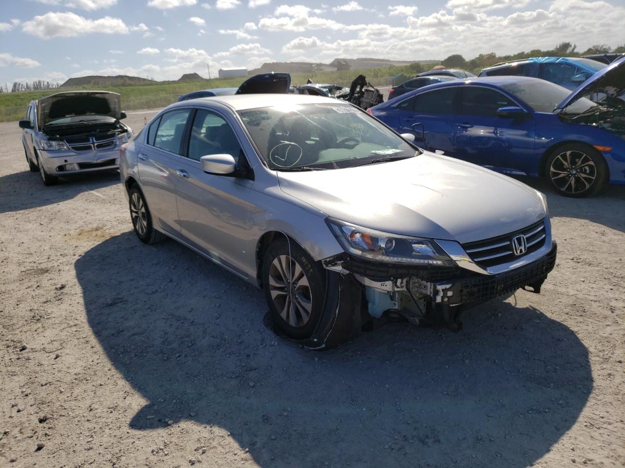 Photo 1 from auction – 2015 HONDA ACCORD LX with VIN 1HGCR2F39FA084971