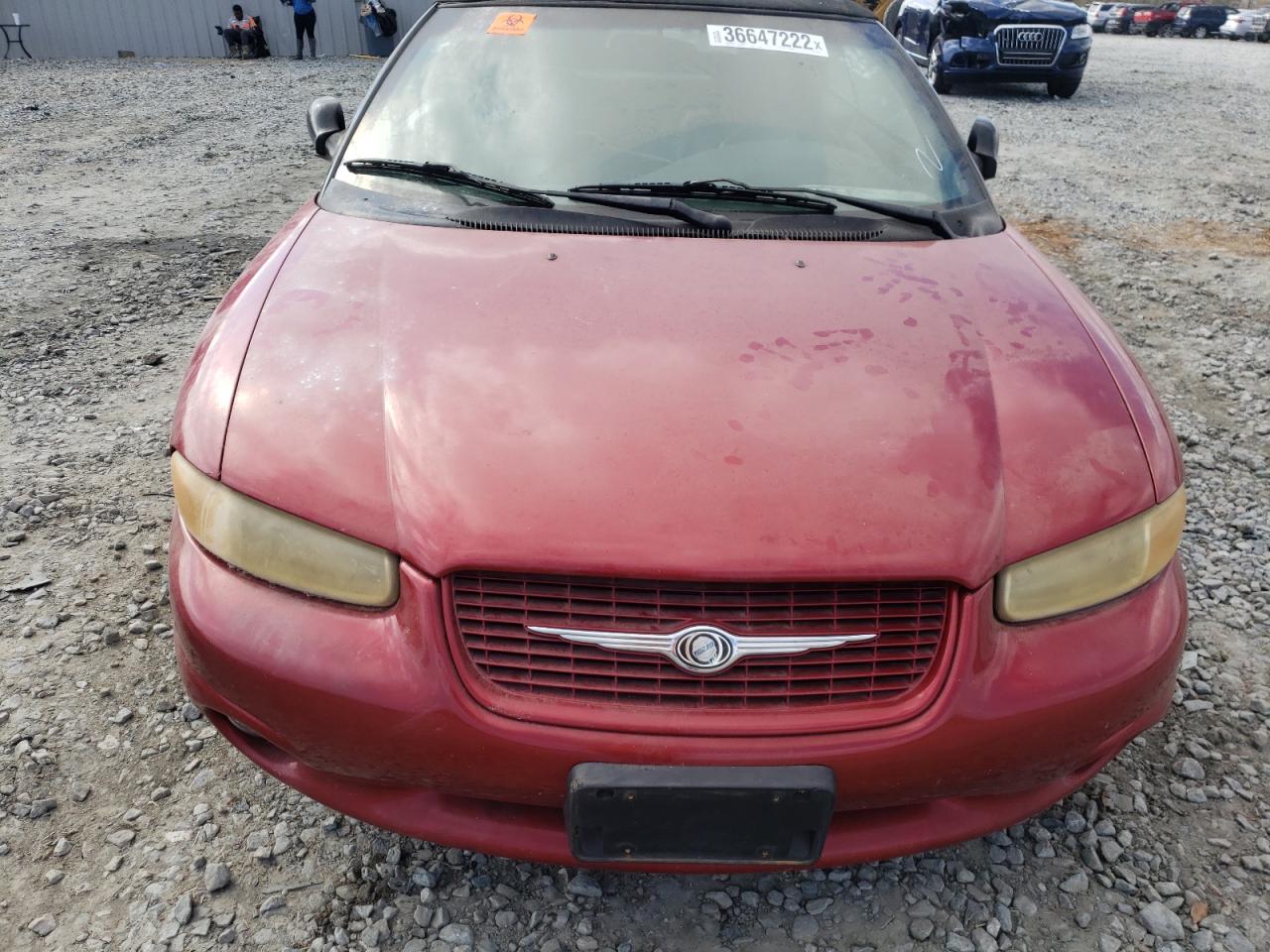 Photo 9 from auction – 2000 CHRYSLER SEBRING JX with VIN 3C3EL55H5YT208919