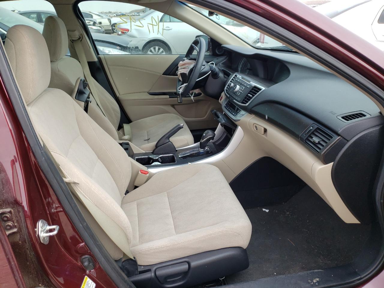 Photo 5 from auction – 2013 HONDA ACCORD EX with VIN 1HGCR2F72DA209616