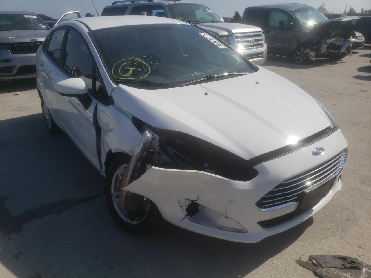 FORD FIESTA SE 2019 with VIN 3FADP4BJ2KM147016 - Photo from auction