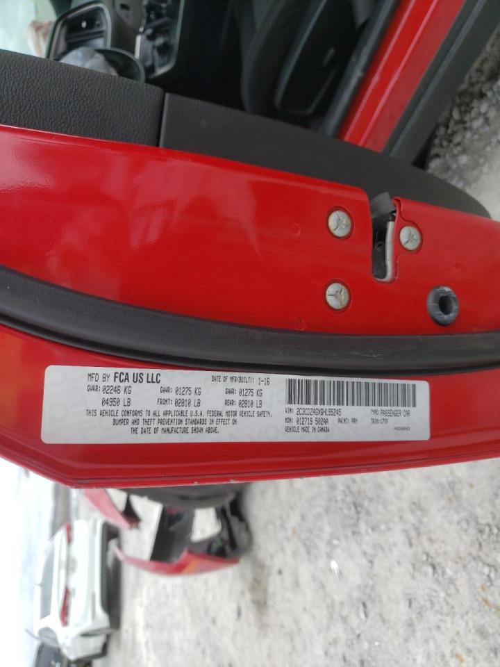 Photo 10 from auction – 2016 DODGE CHALLENGER with VIN 2C3CDZAGXGH195245