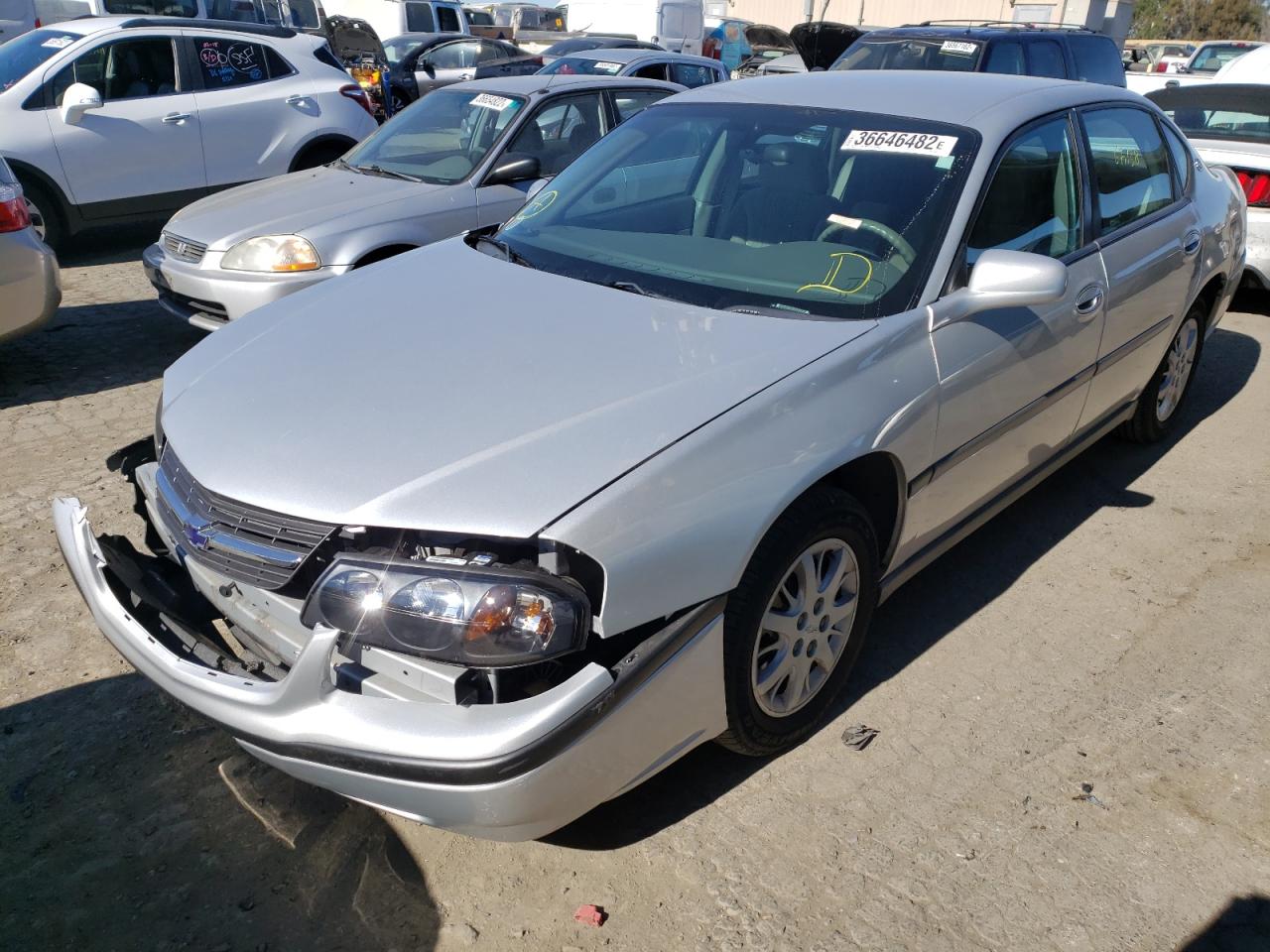 Photo 2 from auction – 2004 CHEVROLET IMPALA with VIN 2G1WF52E849130854