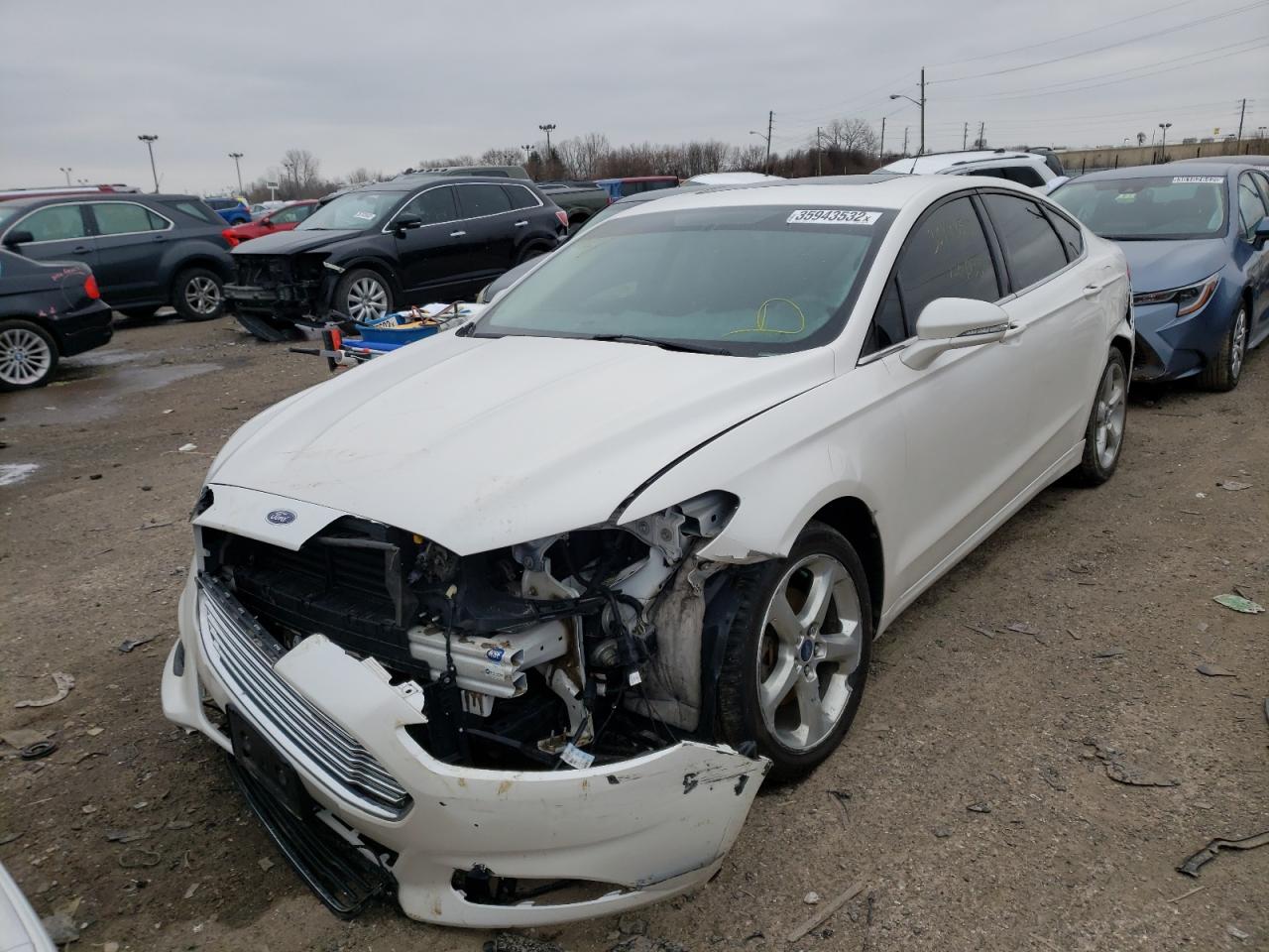 Photo 9 from auction – 2014 FORD FUSION SE with VIN 1FA6P0HD9E5354077