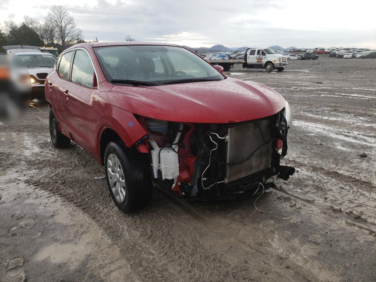 NISSAN ROGUE 2018 with VIN JN1BJ1CP8JW100904 - Photo from auction