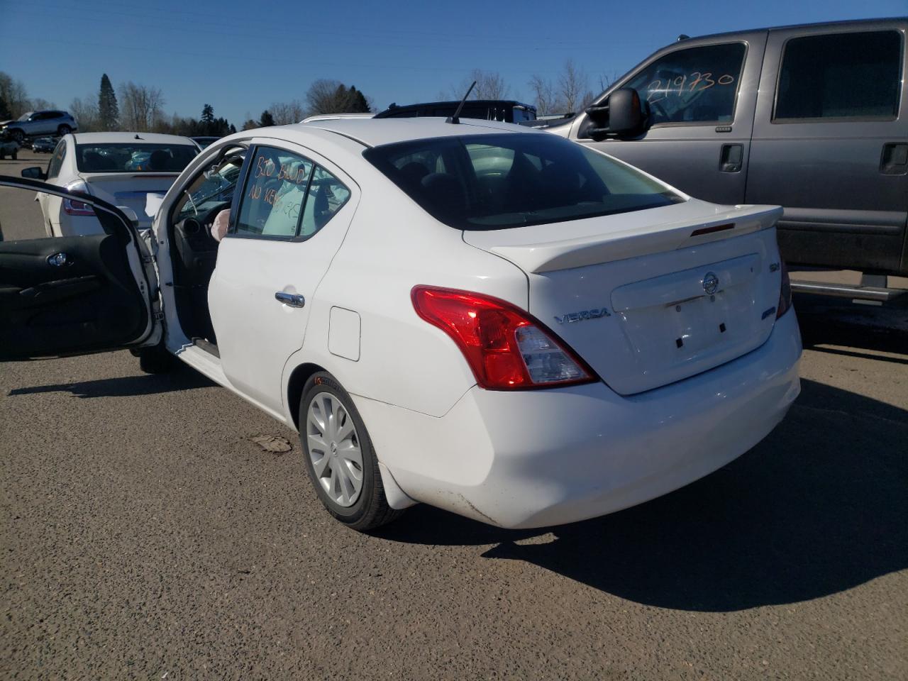 Photo 3 from auction – 2014 NISSAN VERSA S with VIN 3N1CN7AP0EL830154