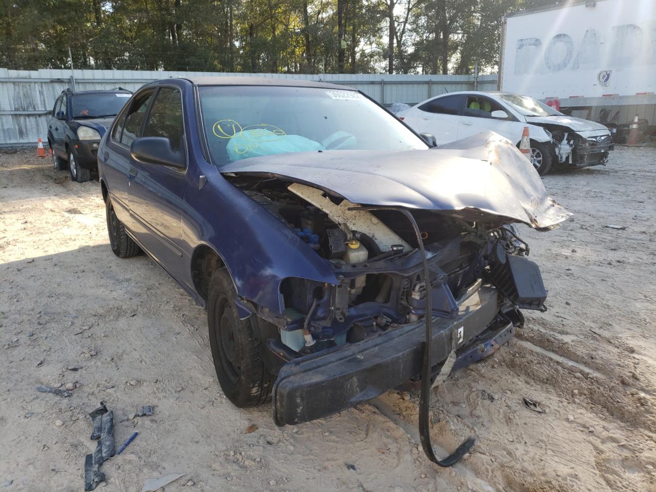 NISSAN SENTRA 1997 with VIN 1N4AB41D3VC706043 - Photo from auction