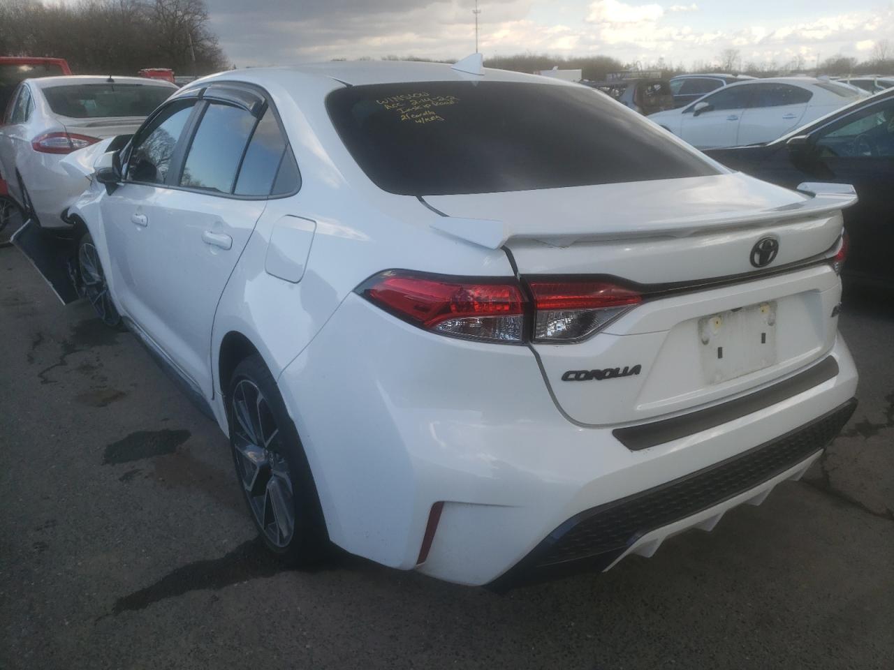 Photo 3 from auction – 2021 TOYOTA COROLLA SE with VIN 5YFP4MCE6MP088985