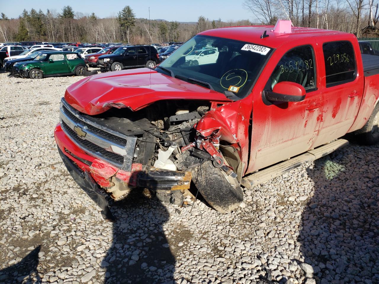 Photo 9 from auction – 2011 CHEVROLET SILVERADO with VIN 3GCPKTE38BG257659