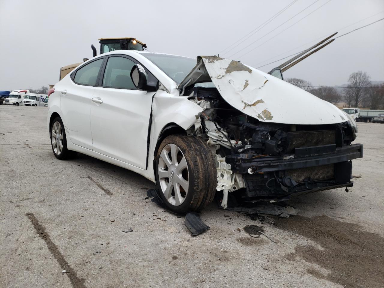 HYUNDAI ELANTRA GL 2012 with VIN 5NPDH4AE2CH148394 - Photo from auction