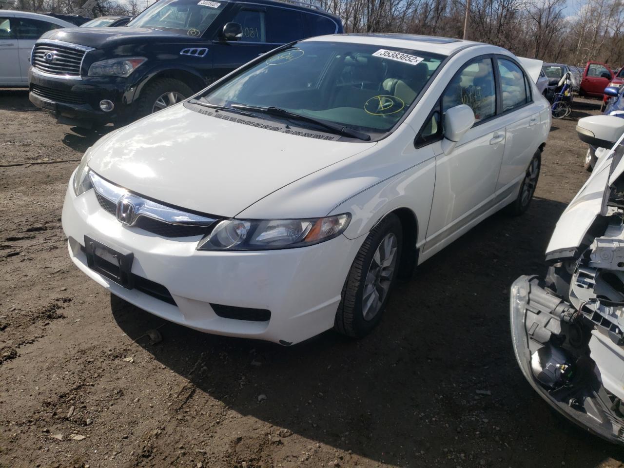 Photo 2 from auction – 2011 HONDA CIVIC EX with VIN 19XFA1F84BE016089