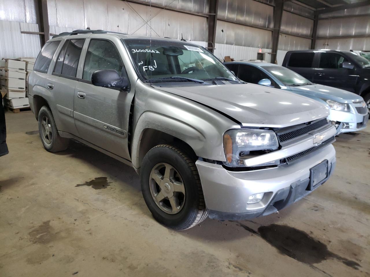Photo 1 from auction – 2004 CHEVROLET TRAILBLAZE with VIN 1GNDT13S942378752