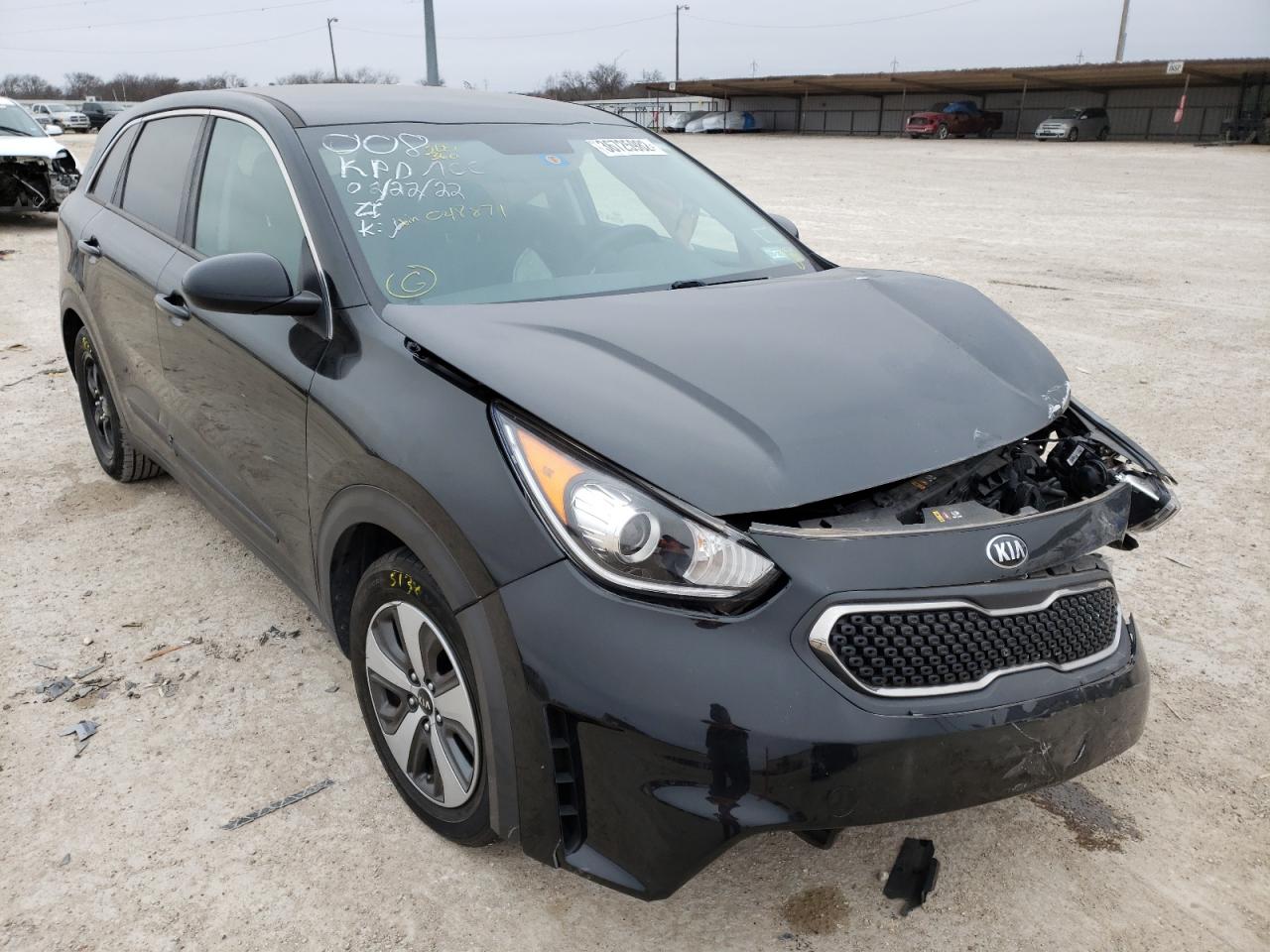 KIA NIRO FE 2017 with VIN KNDCB3LC0H5048871 - Photo from auction