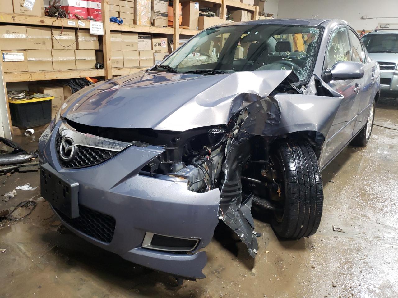 Photo 2 from auction – 2008 MAZDA 3 I with VIN JM1BK32F281863460