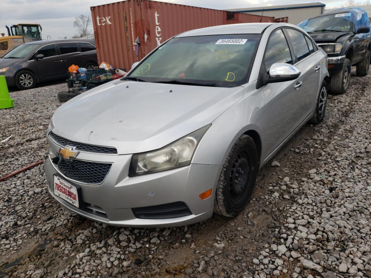 Photo 2 from auction – 2012 CHEVROLET CRUZE LS with VIN 1G1PC5SH1C7192166