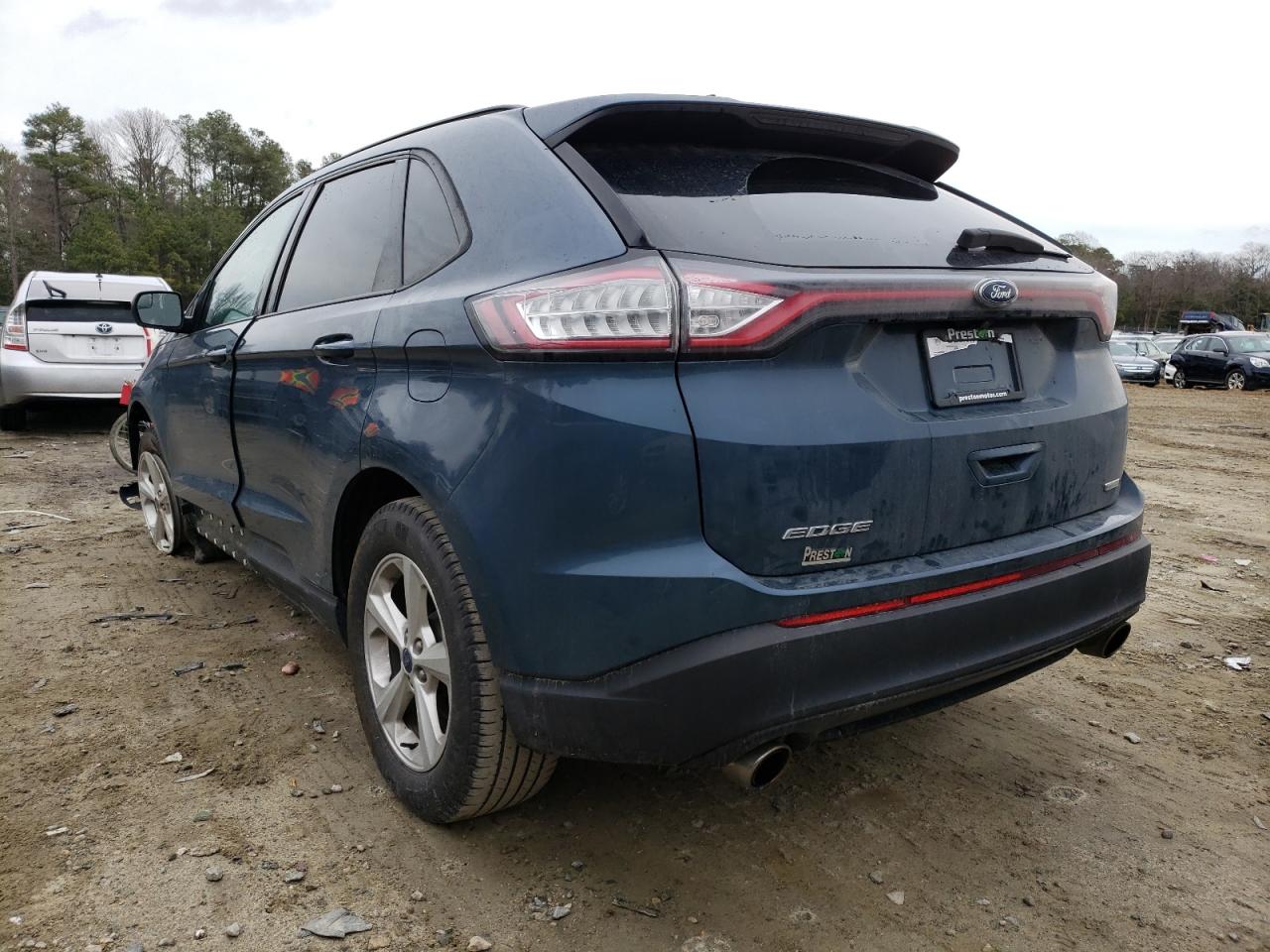 Photo 3 from auction – 2016 FORD EDGE SE with VIN 2FMPK3G96GBC04823