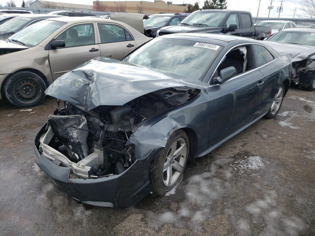 Photo 2 from auction – 2013 AUDI A5 PREMIUM with VIN WAUMFBFR6DA024138