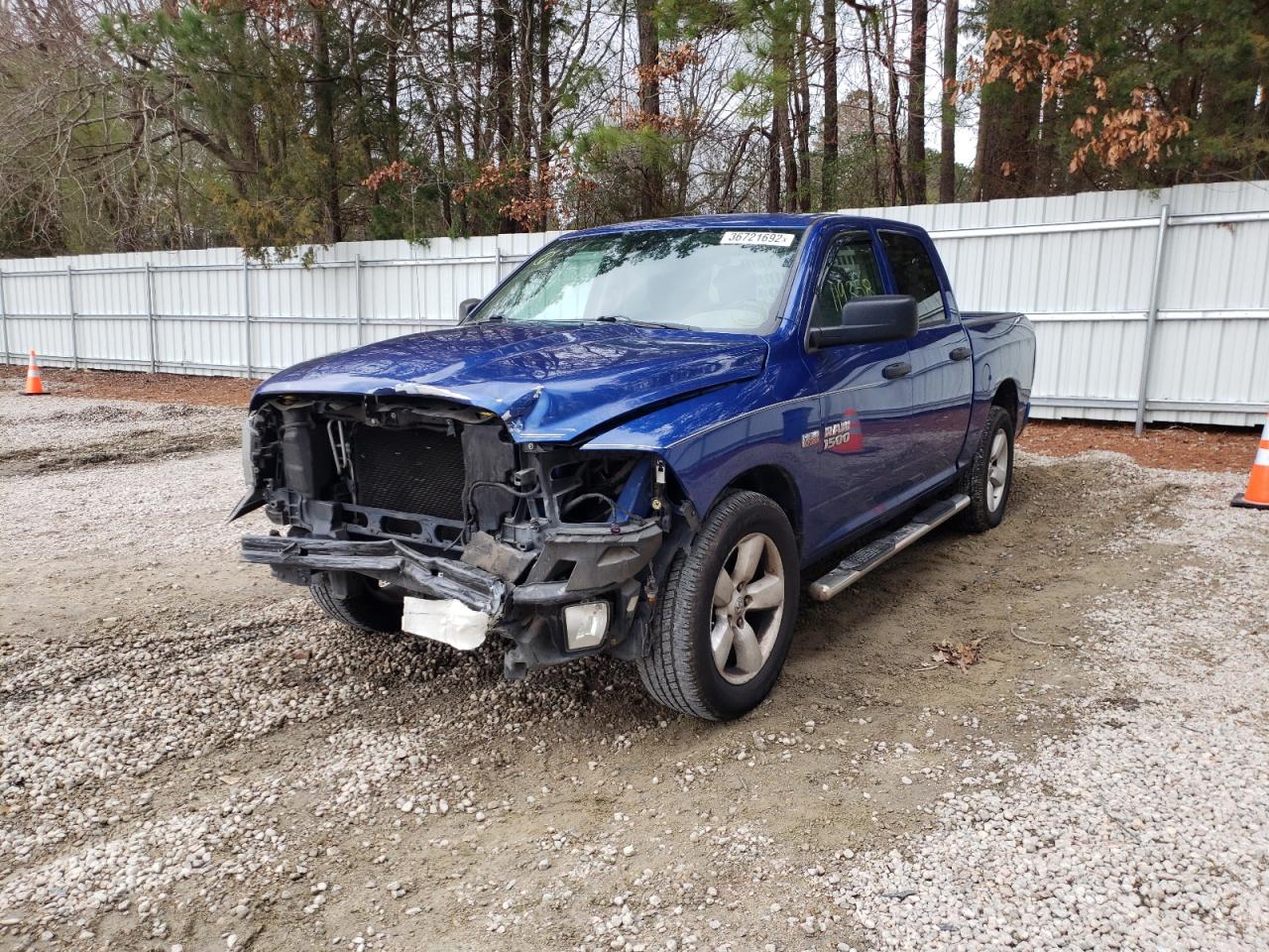 Photo 2 from auction – 2015 RAM 1500 ST with VIN 1C6RR6KT1FS522731