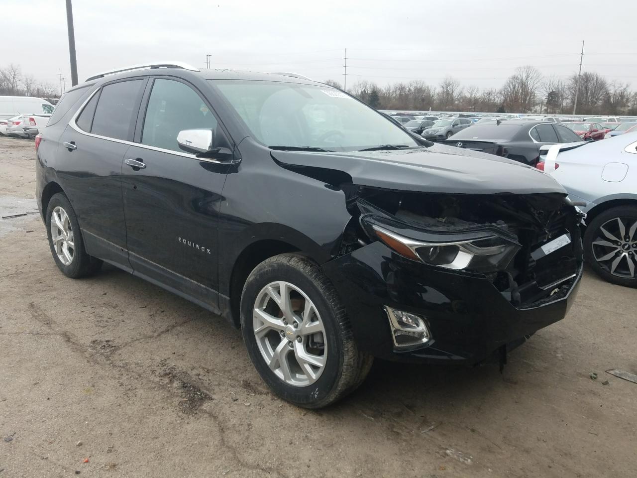 CHEVROLET EQUINOX PR 2018 with VIN 2GNAXMEV1J6256031 - Photo from auction