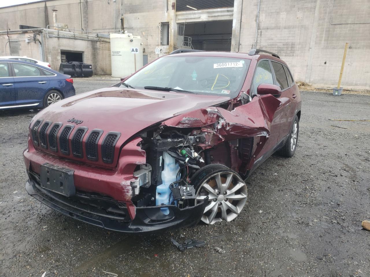Photo 2 from auction – 2018 JEEP CHEROKEE L with VIN 1C4PJMCB7JD619186