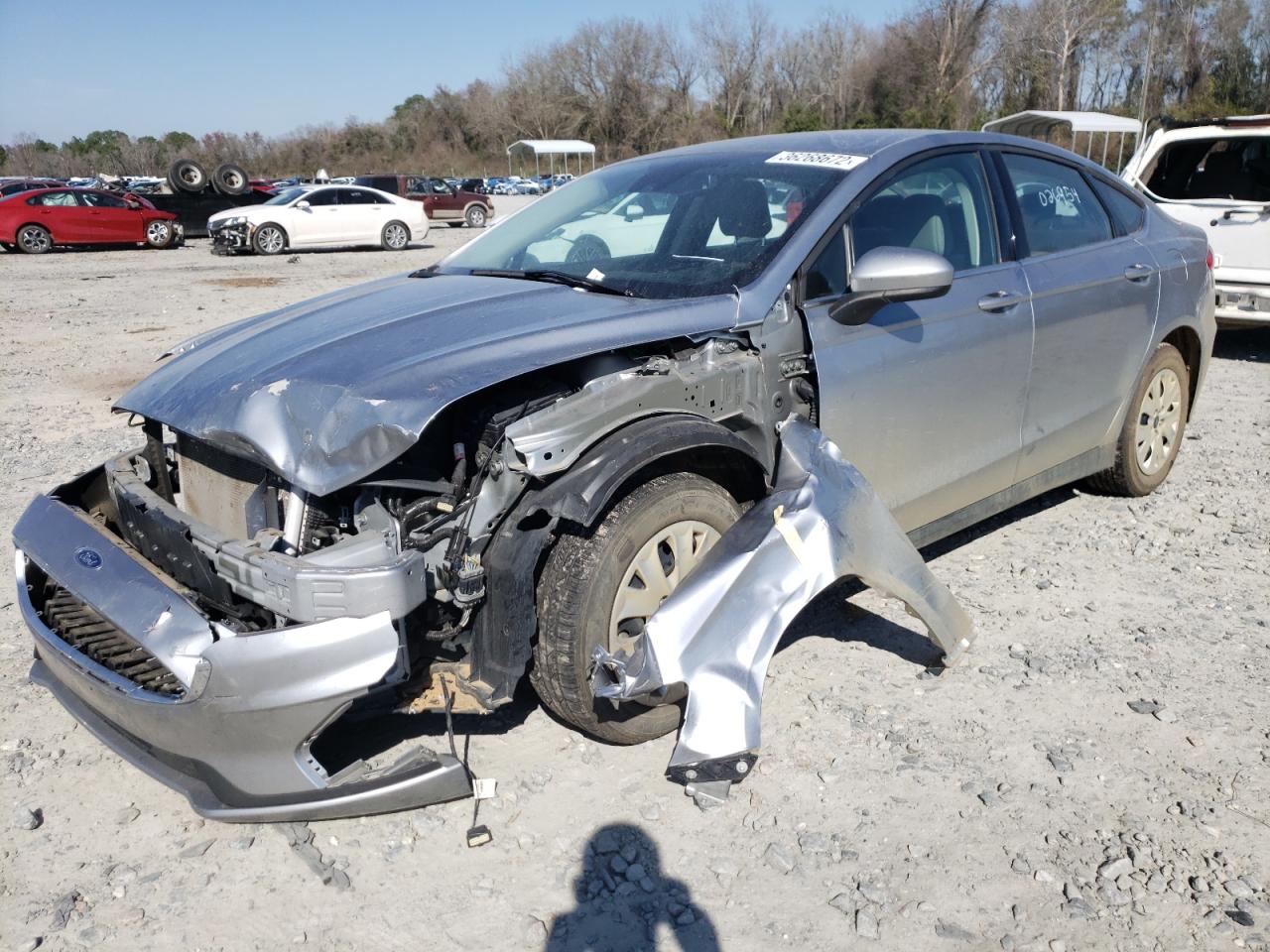 Photo 2 from auction – 2020 FORD FUSION S with VIN 3FA6P0G70LR104409