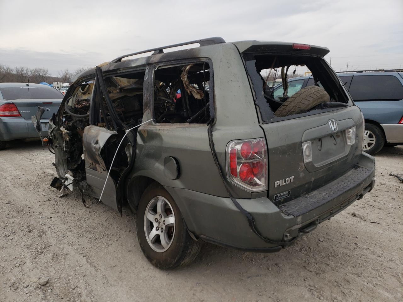 Photo 3 from auction – 2008 HONDA PILOT EX with VIN 5FNYF28418B006598