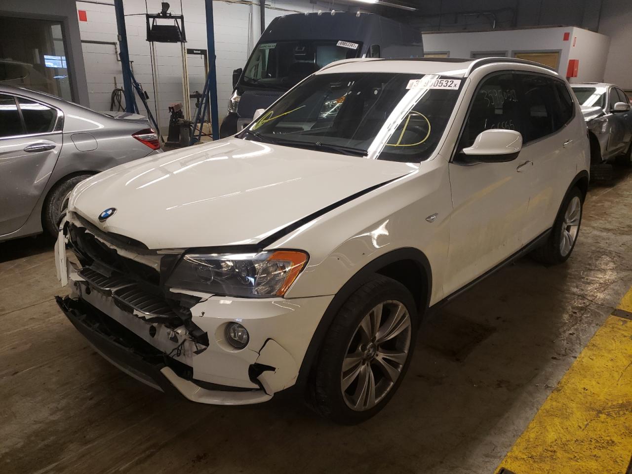 Photo 2 from auction – 2013 BMW X3 XDRIVE3 with VIN 5UXWX7C57DL980917