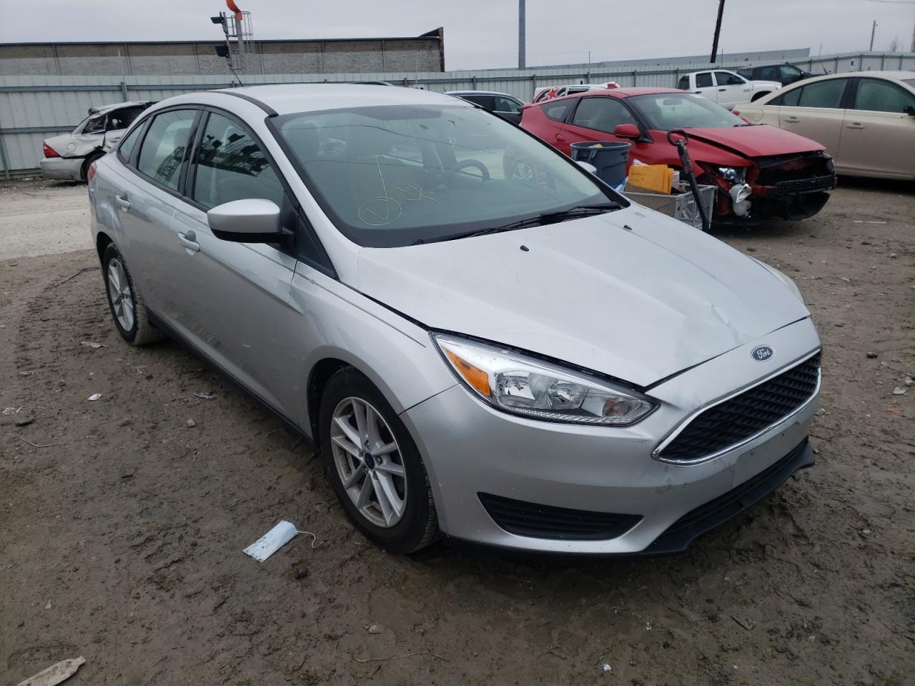 Photo 1 from auction – 2018 FORD FOCUS SE with VIN 1FADP3F27JL225318