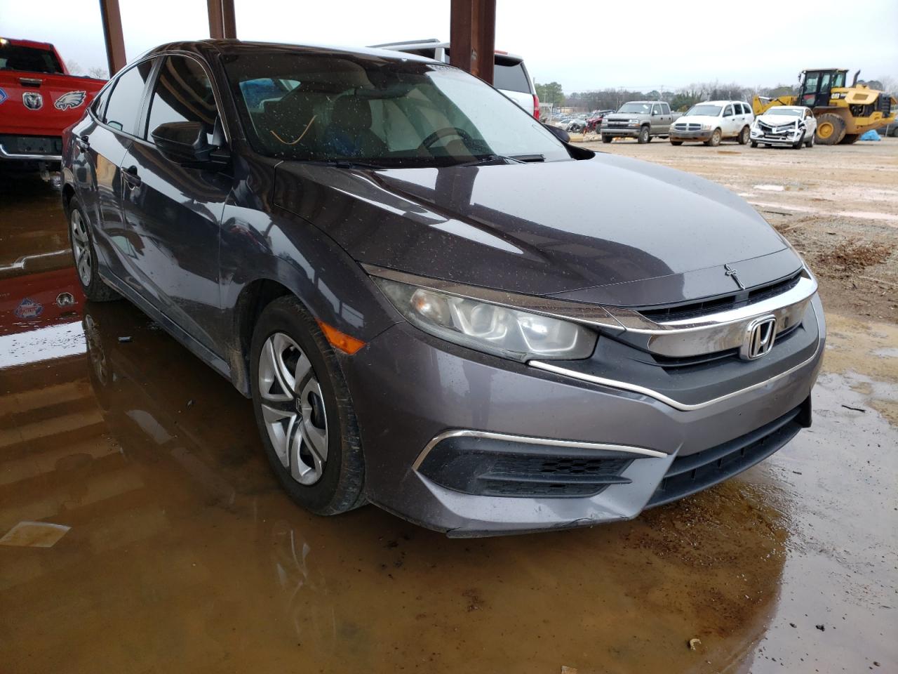 HONDA CIVIC LX 2016 with VIN 19XFC2F57GE046166 - Photo from auction