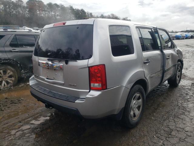Photo 4 from auction – 2010 HONDA PILOT LX with VIN 5FNYF4H21AB025149