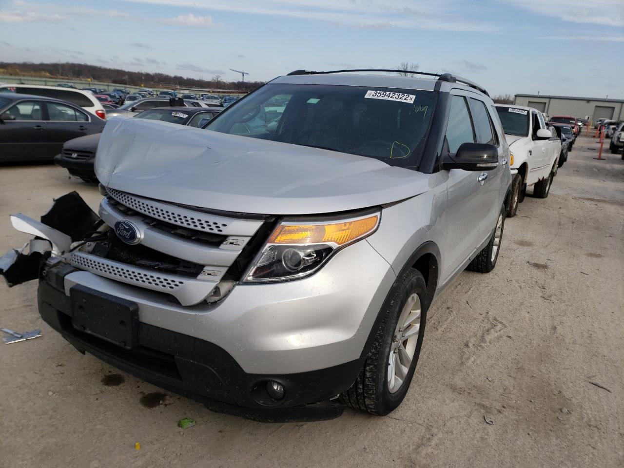 Photo 2 from auction – 2014 FORD EXPLORER X with VIN 1FM5K8D80EGC35605