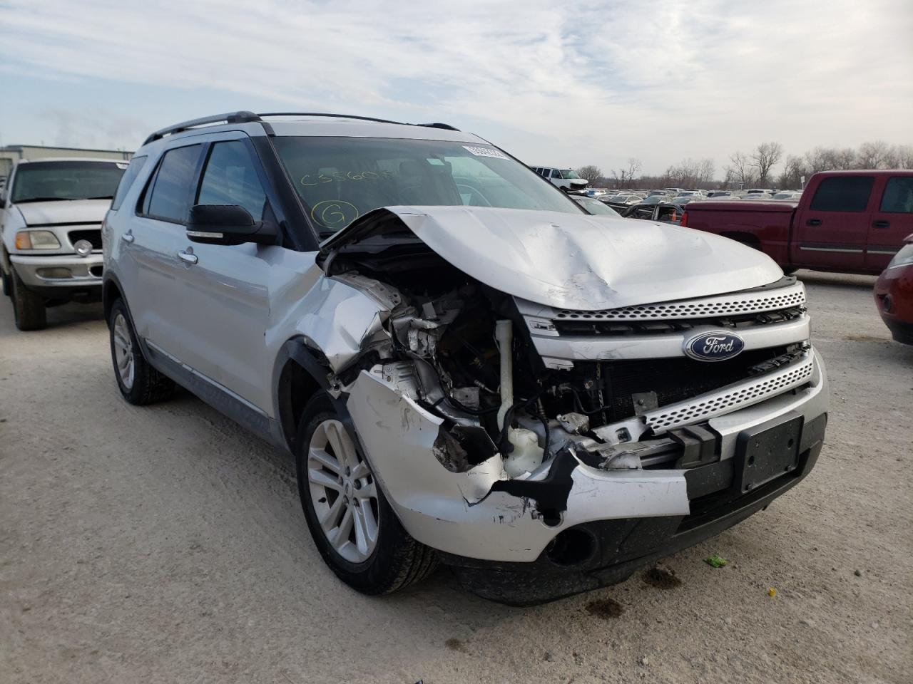 FORD EXPLORER X 2014 with VIN 1FM5K8D80EGC35605 - Photo from auction