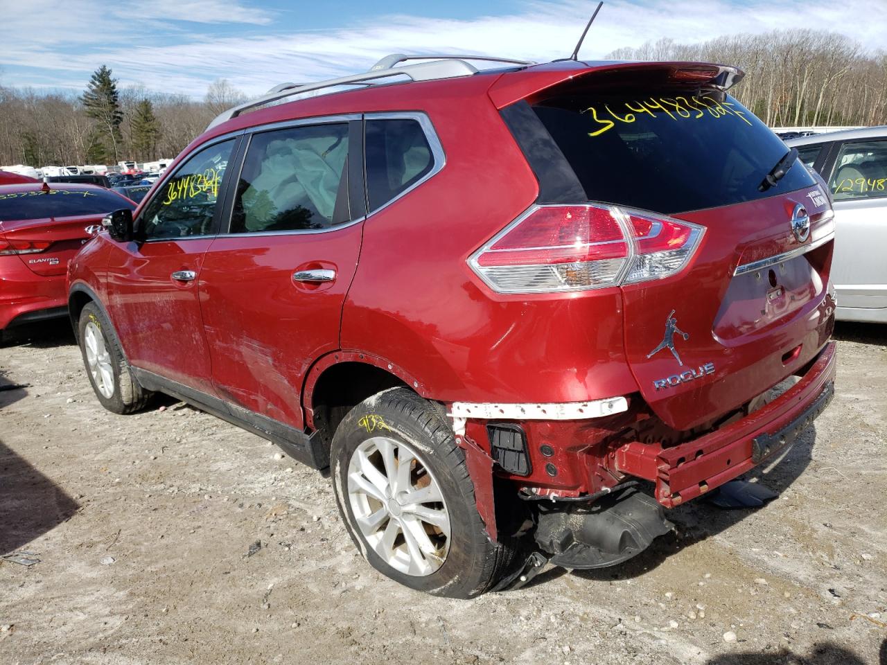 Photo 3 from auction – 2016 NISSAN ROGUE S with VIN KNMAT2MV5GP691198