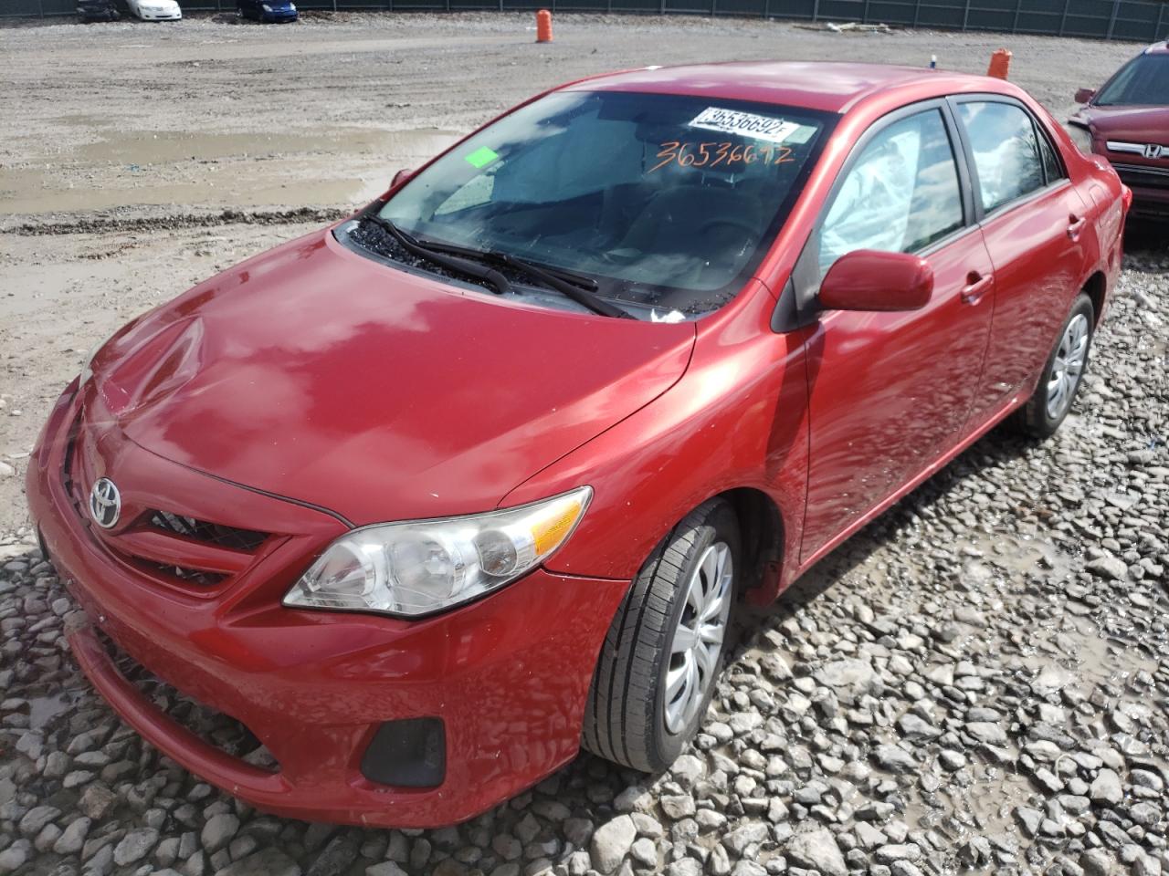 Photo 2 from auction – 2012 TOYOTA COROLLA BA with VIN 2T1BU4EE5CC843937
