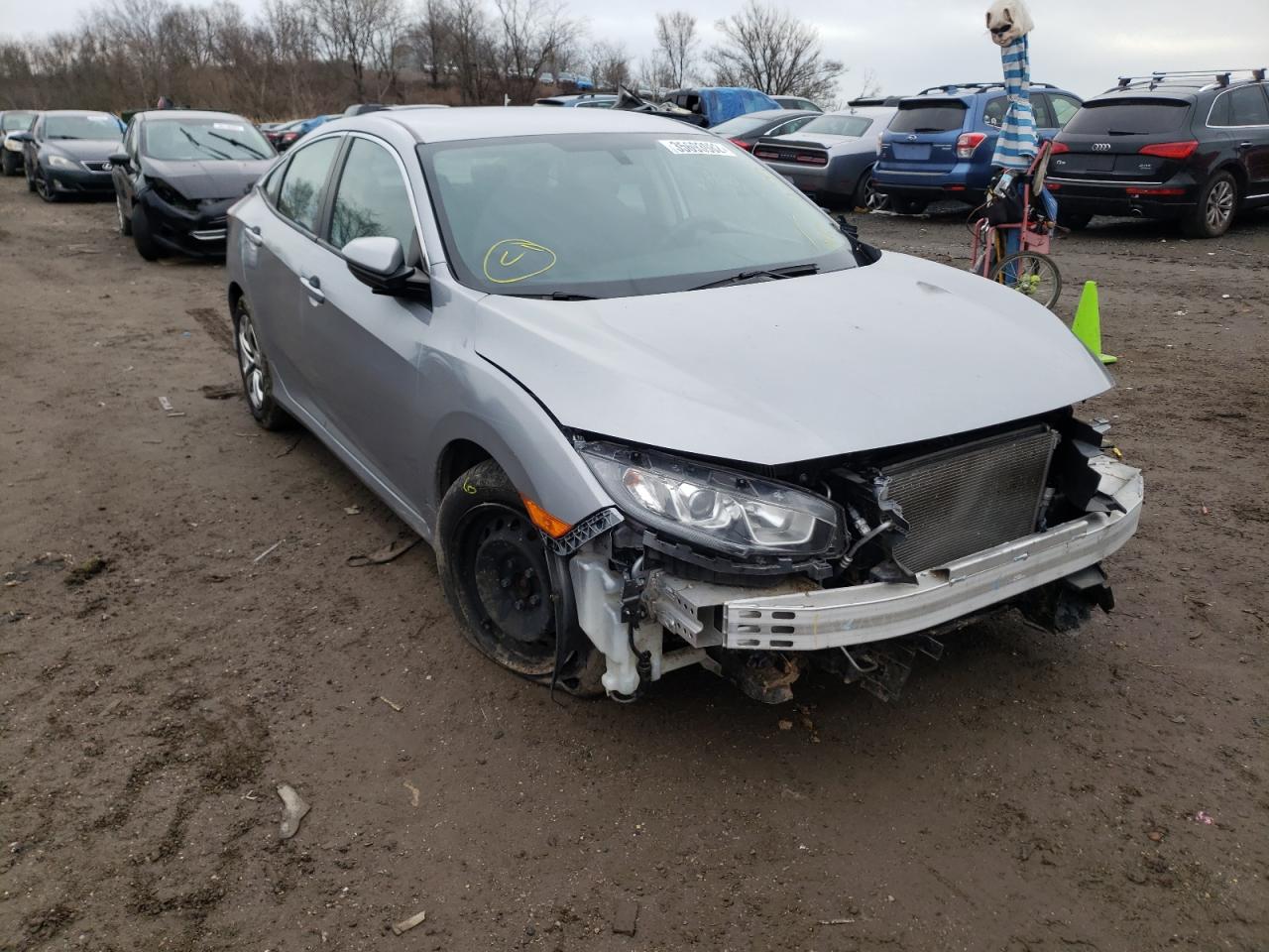 HONDA CIVIC LX 2016 with VIN 19XFC2F53GE250446 - Photo from auction