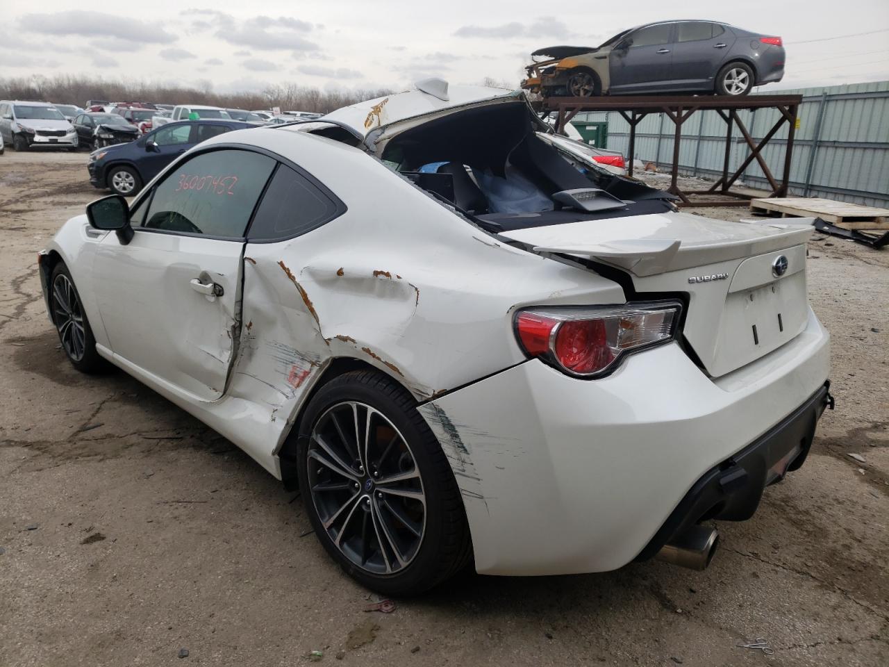 Photo 3 from auction – 2015 SUBARU BRZ 2.0 LI with VIN JF1ZCAC18F9606682