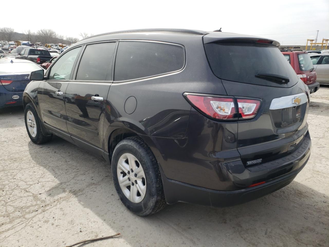 Photo 3 from auction – 2014 CHEVROLET TRAVERSE L with VIN 1GNKRFED8EJ224171