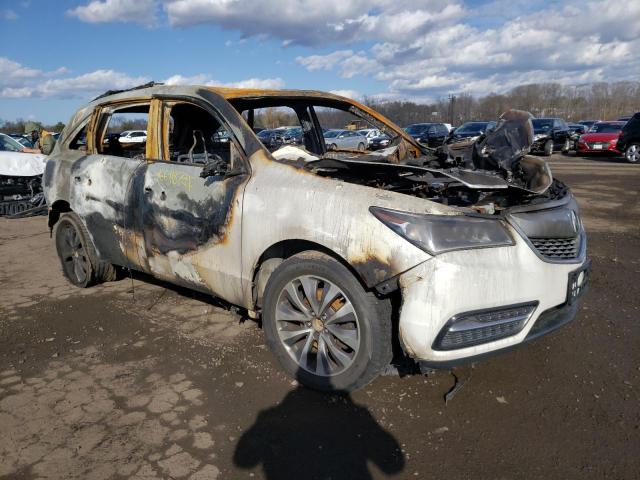 ACURA MDX TECHNO 2014 with VIN 5FRYD4H40EB003168 - Photo from auction
