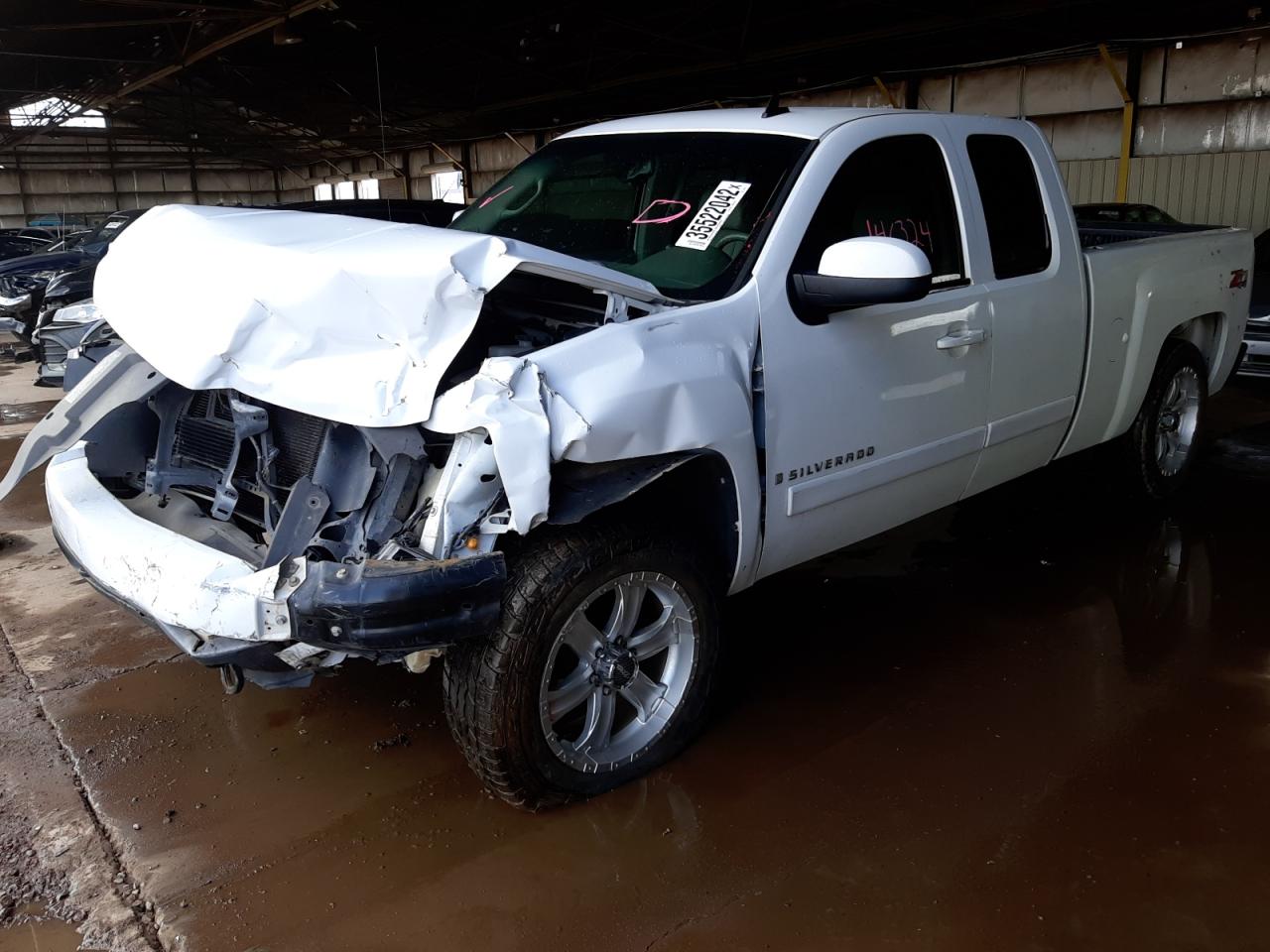 Photo 2 from auction – 2008 CHEVROLET SILVERADO with VIN 2GCEK190781110150