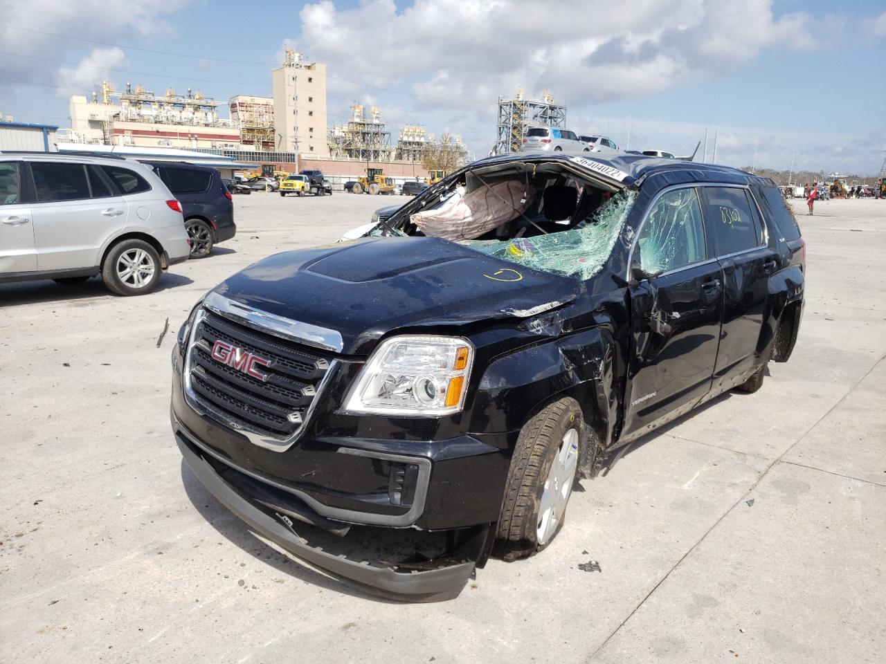 Photo 2 from auction – 2016 GMC TERRAIN SL with VIN 2GKALMEK2G6187079