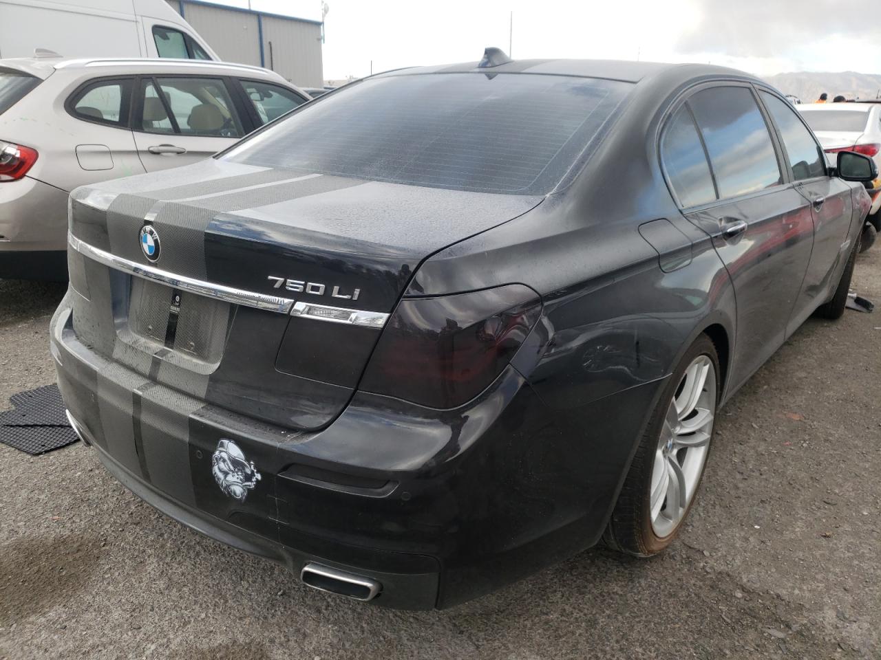 Photo 4 from auction – 2014 BMW 750 LI with VIN WBAYE8C58ED135654