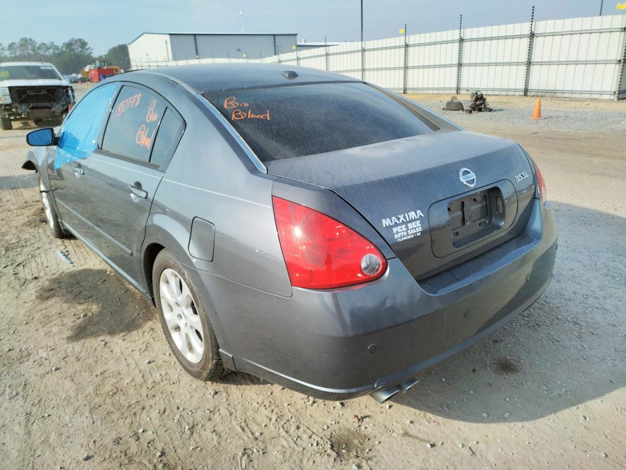 Photo 3 from auction – 2008 NISSAN MAXIMA SE with VIN 1N4BA41E98C802358