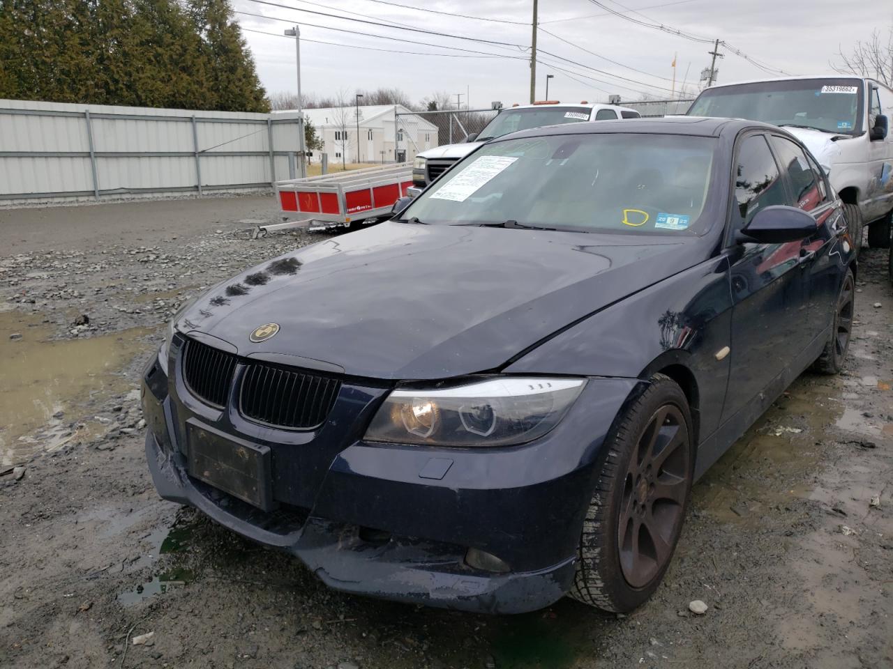 Photo 2 from auction – 2007 BMW 328 XI with VIN WBAVC93597KX53367